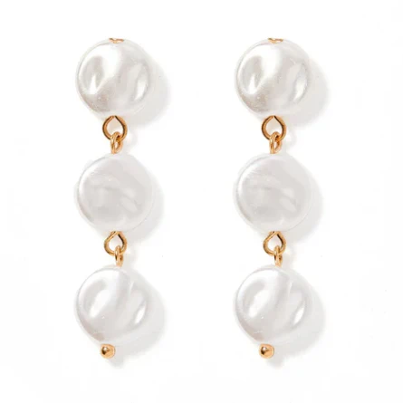 3 Pearl Libby Earrings