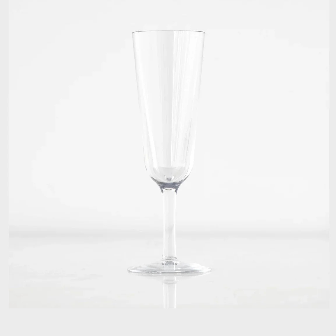 Acrylic Champagne Flute - Clear