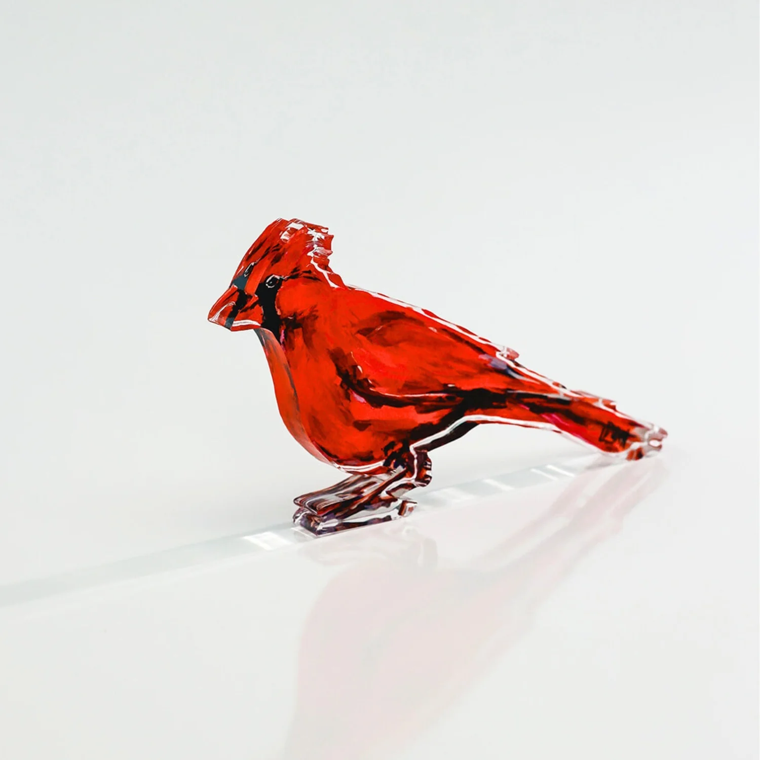 Acrylic Messenger Cardinal