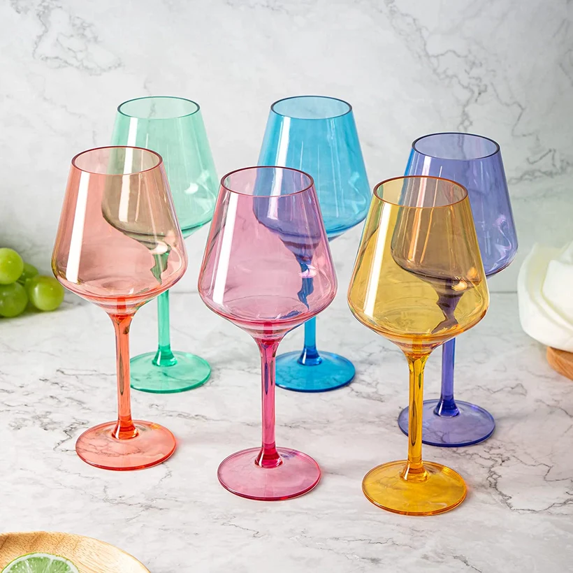 Acrylic Wine Glass Set