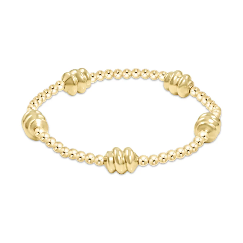 Admire Gold Bead Bracelet - Image 3