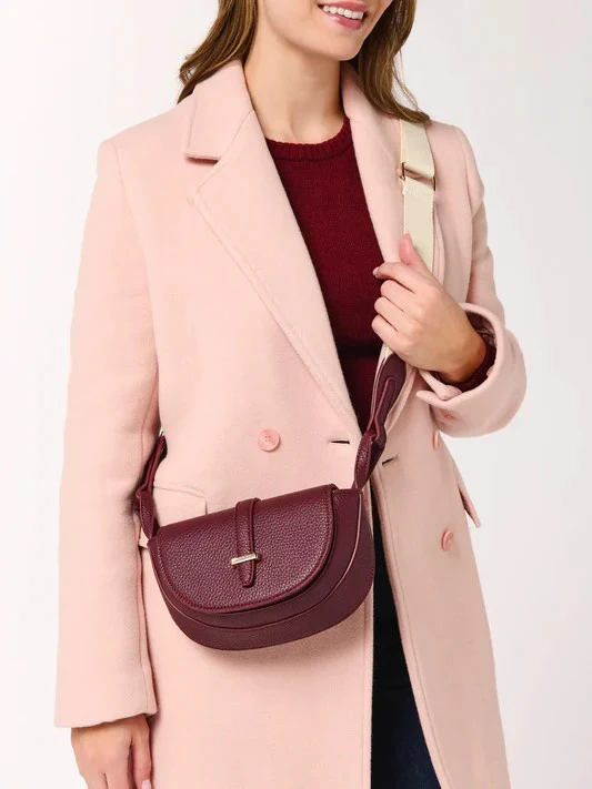 Alba Crossbody- Wine - Image 2