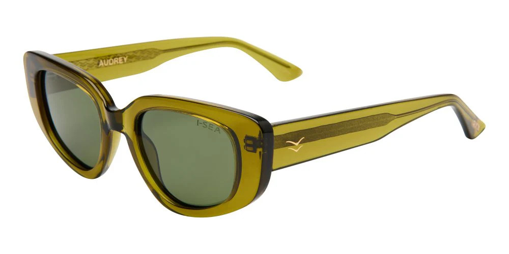 Audrey Sunglass- Olive/ Green - Image 2