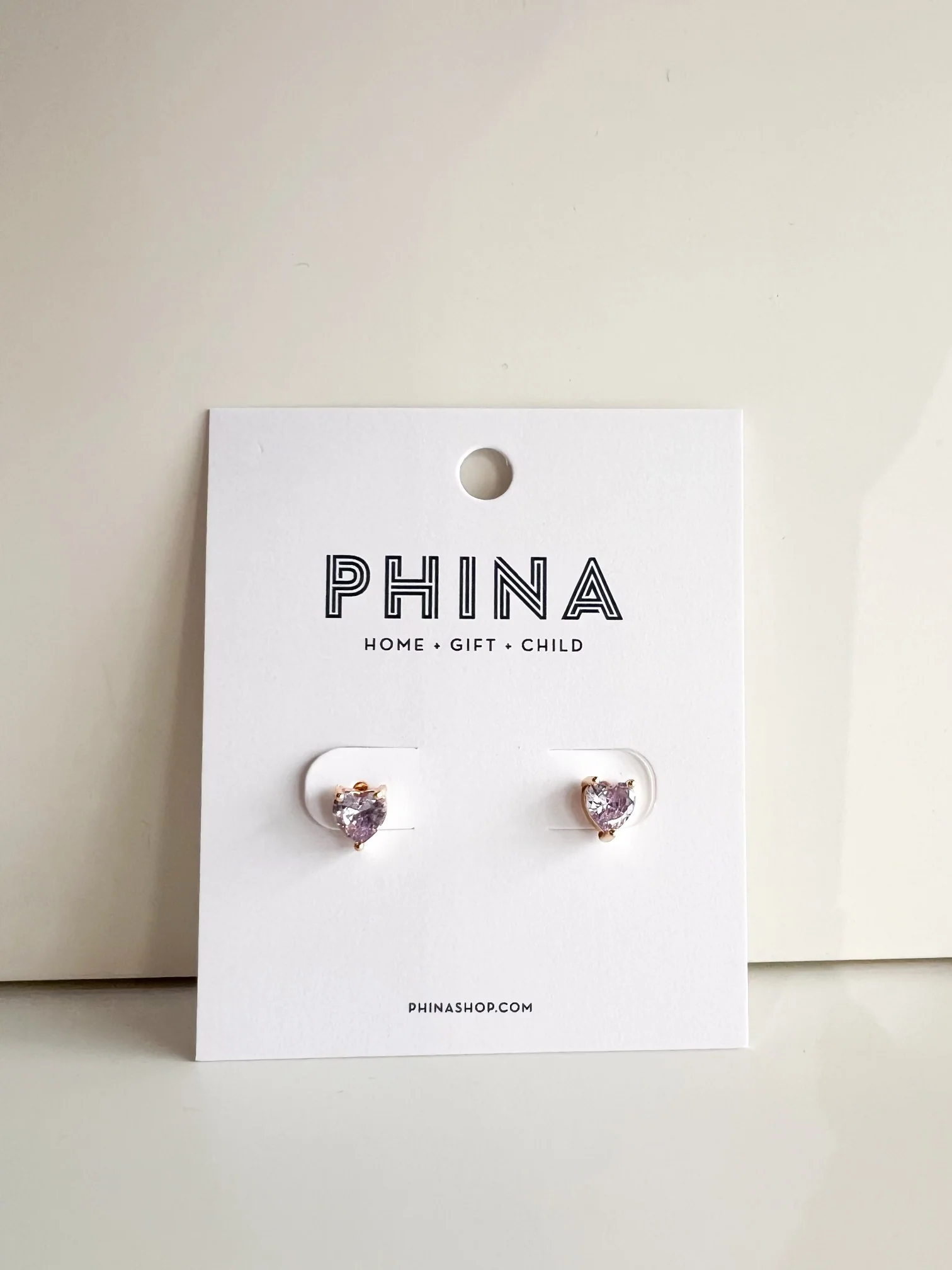 Birthstone Heart Earrings - Image 6
