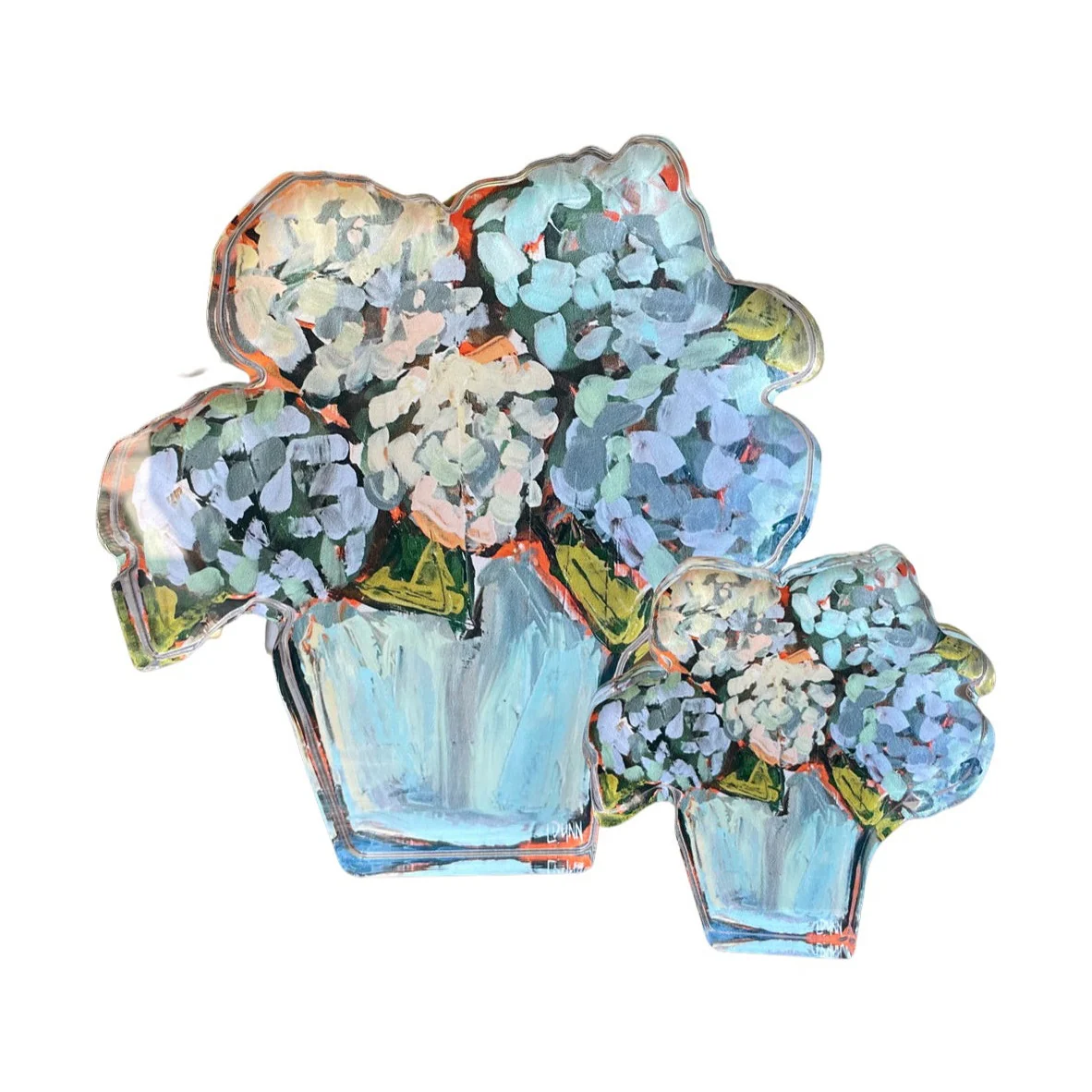 Bloom Block Blue Hydrangea- Bitty Block