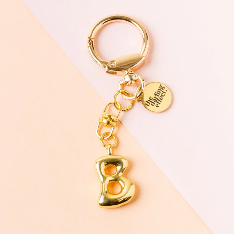 Bubble Letter Keychain - Image 2