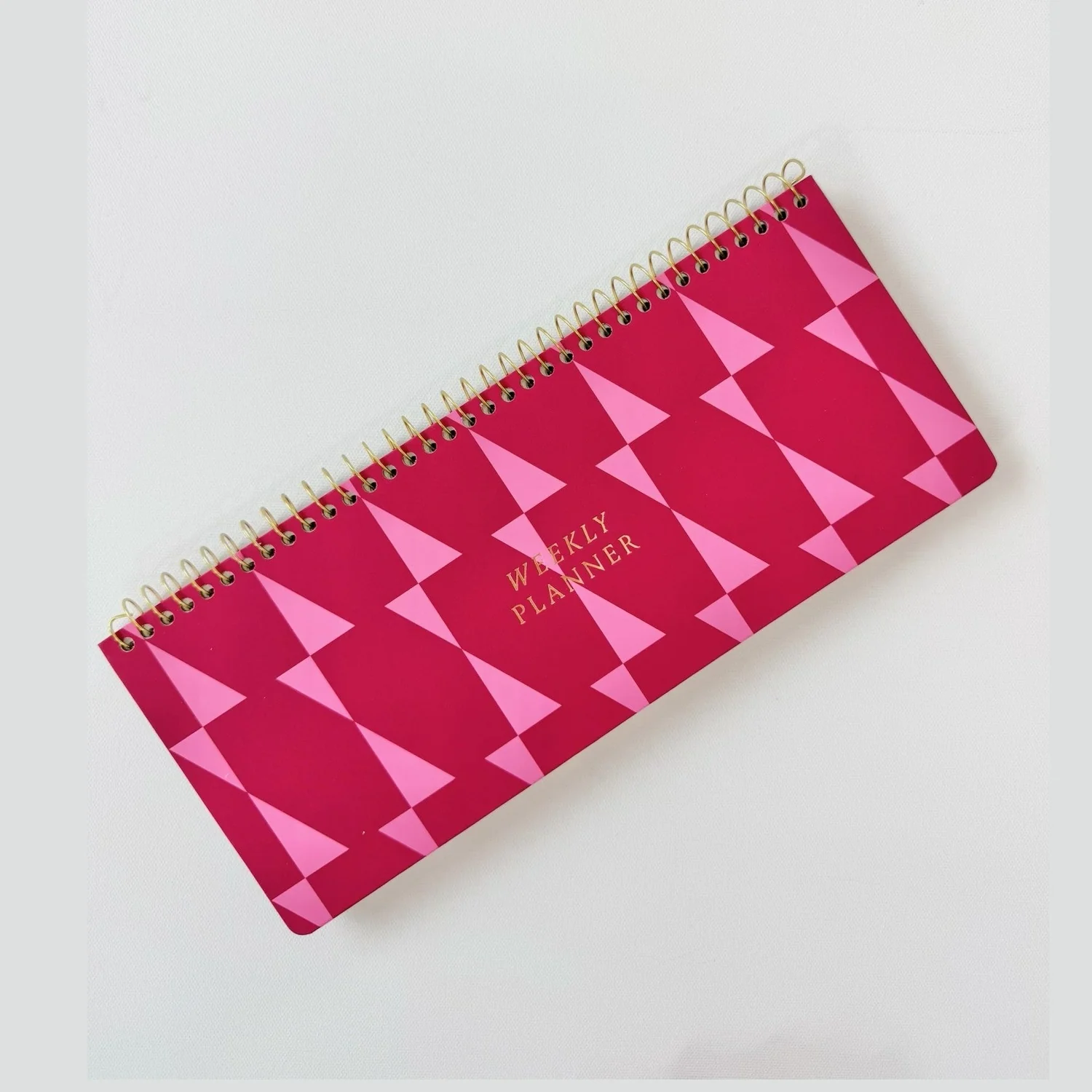 Burgundy/Pink Planner