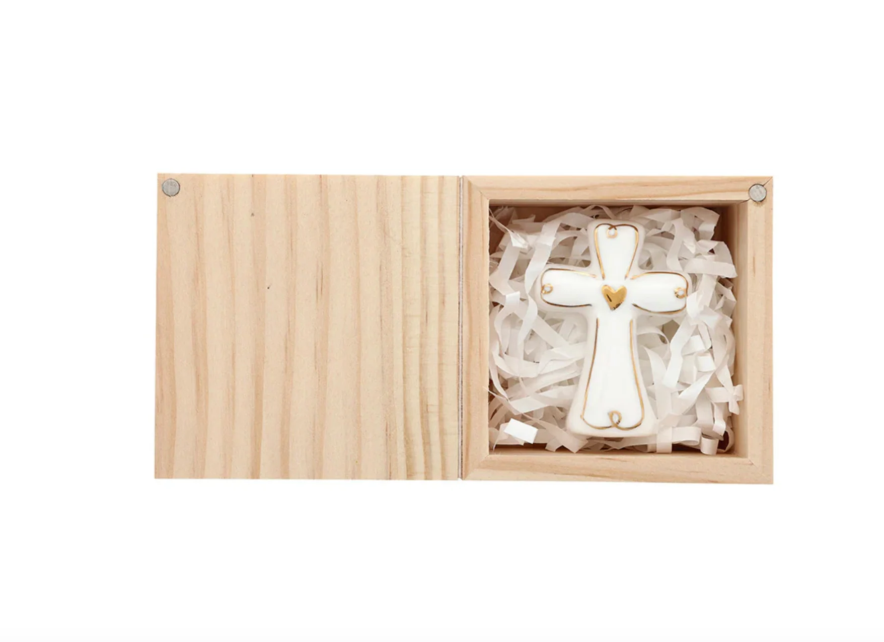 Ceramic Gold Cross - Image 3