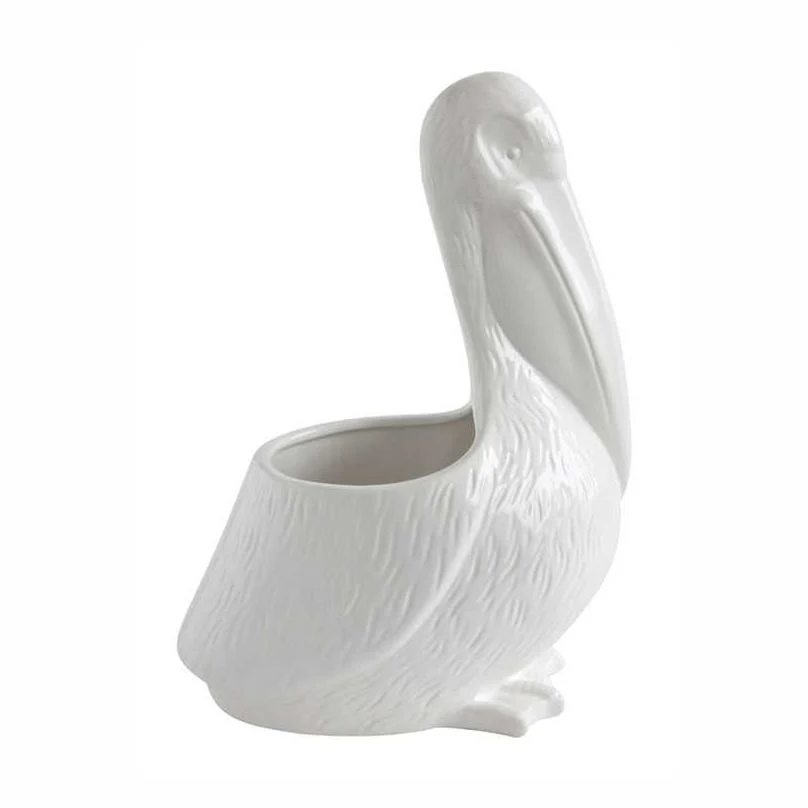 Ceramic Pelican Planter
