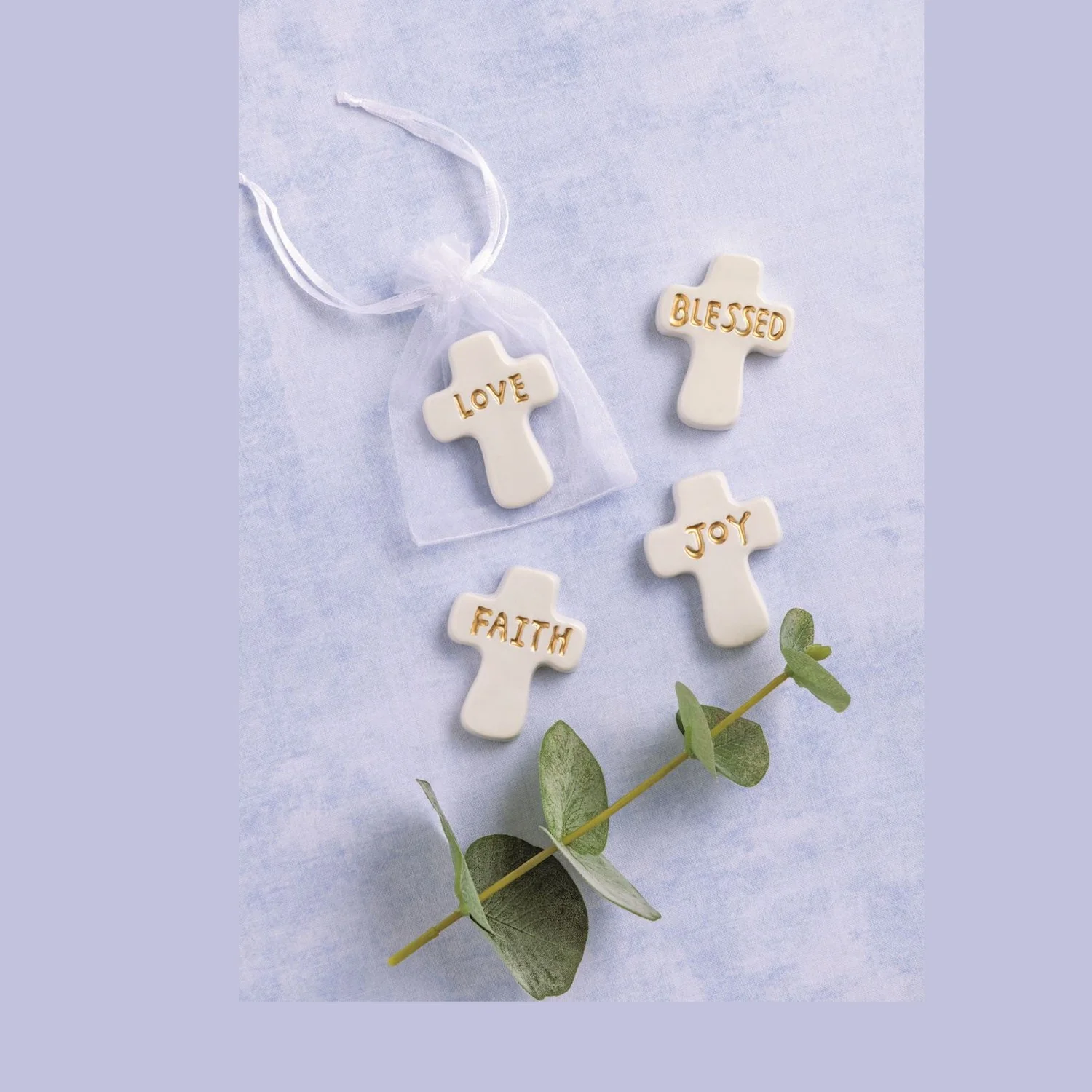 Ceramic Word Cross