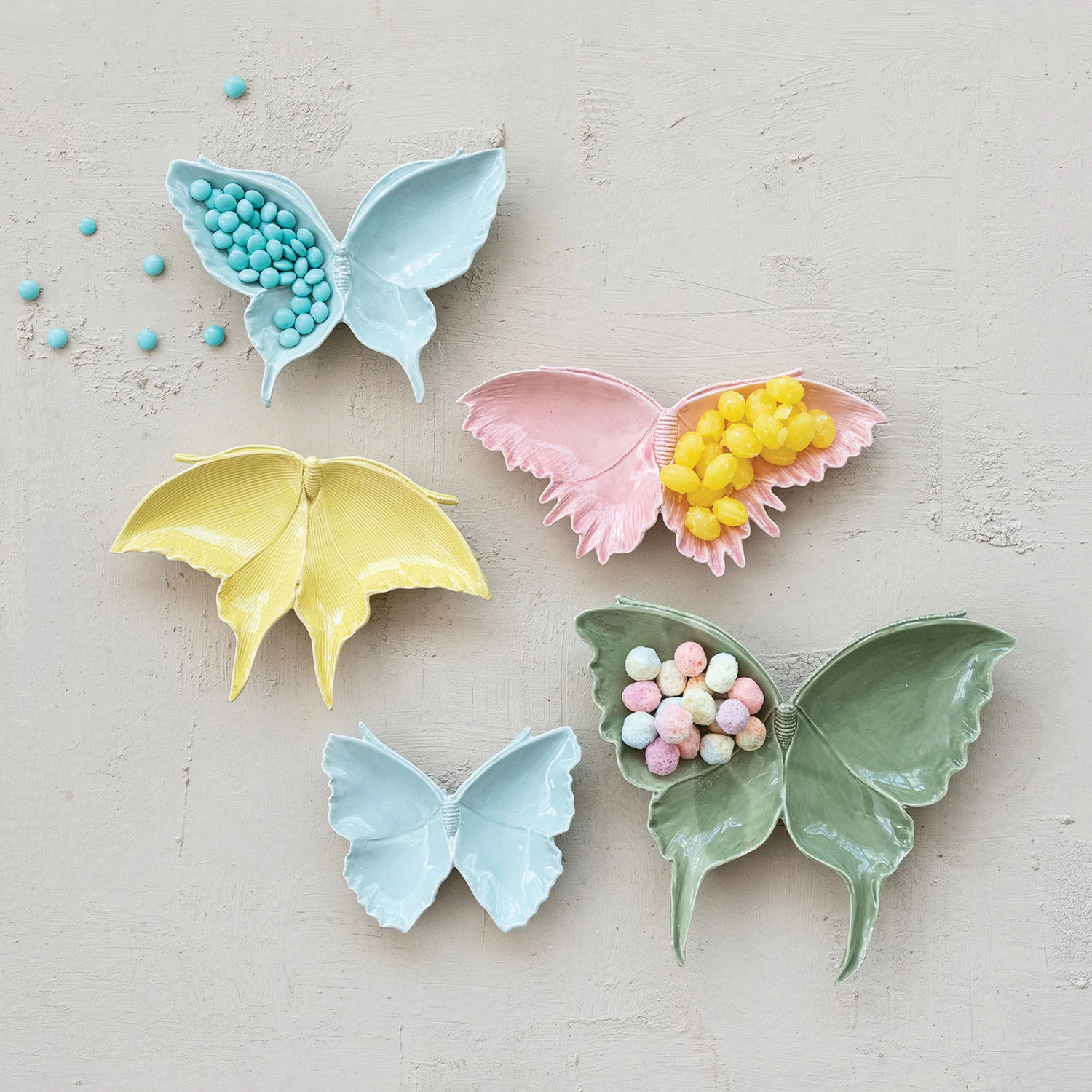 Ceramic Butterfly Dish