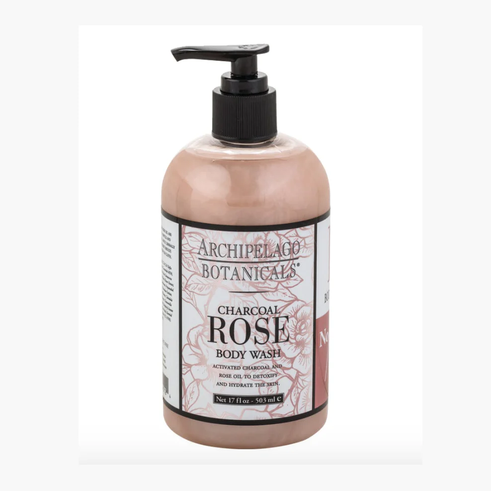 Charcoal Rose Body Wash 17oz