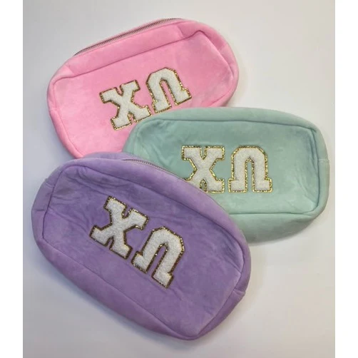 Chi Omega Cosmetic Pouch (FINAL SALE)