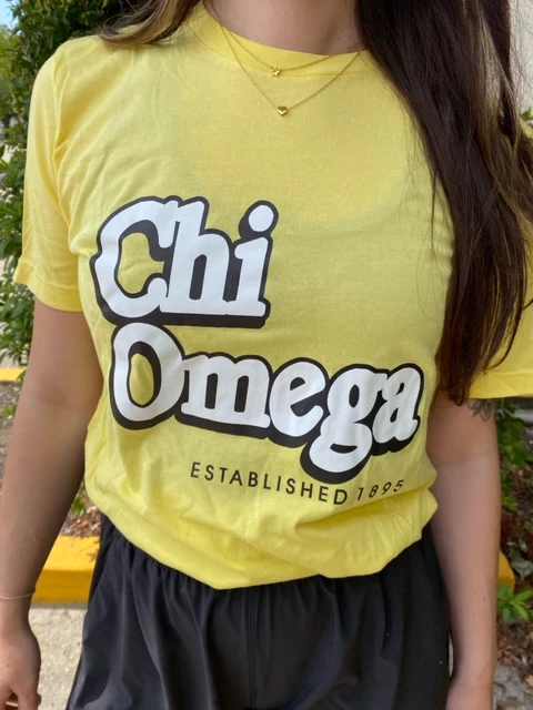 Chi Omega Tee (FINAL SALE) - Image 2