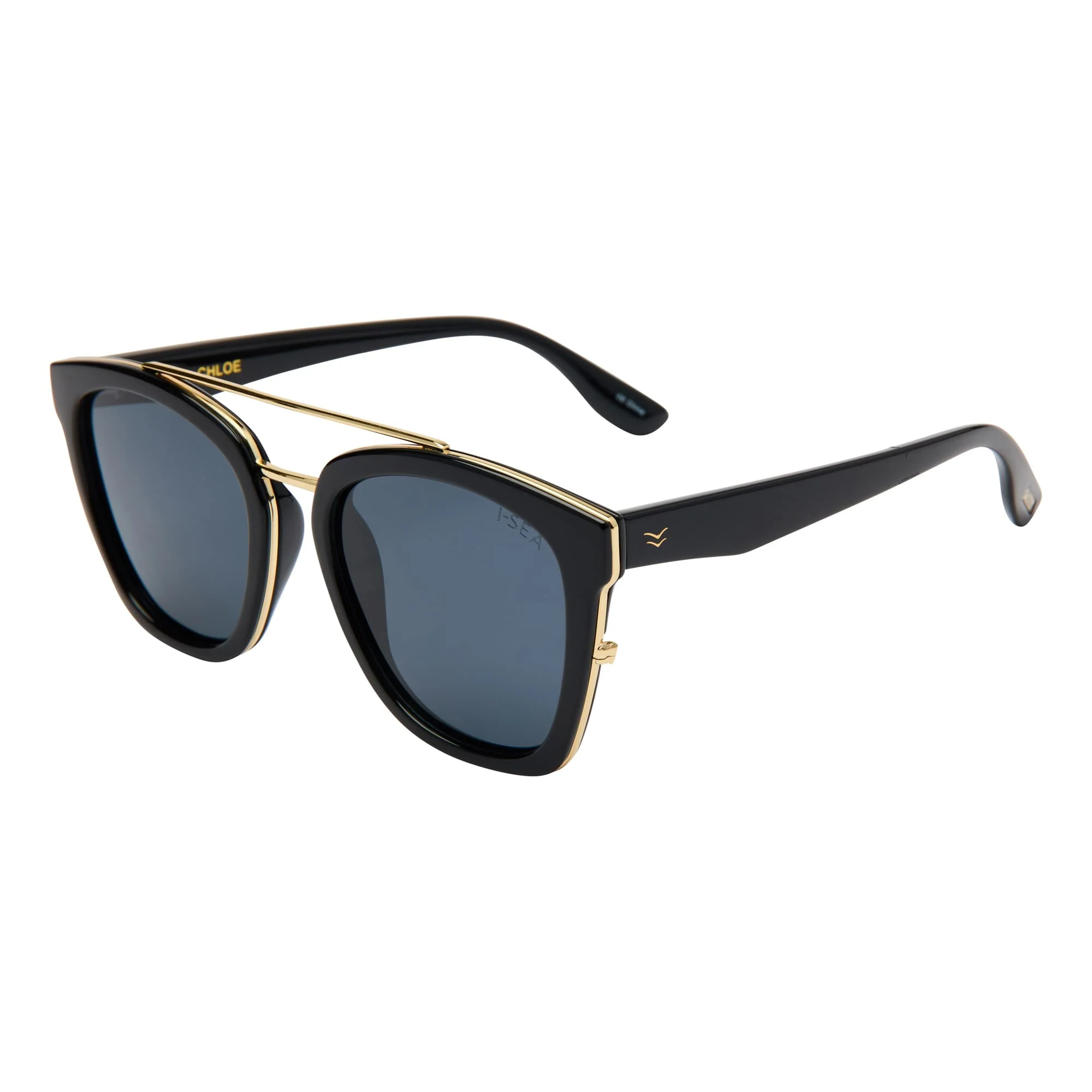 Chloe Sunglass - Black/Smoke - Image 2