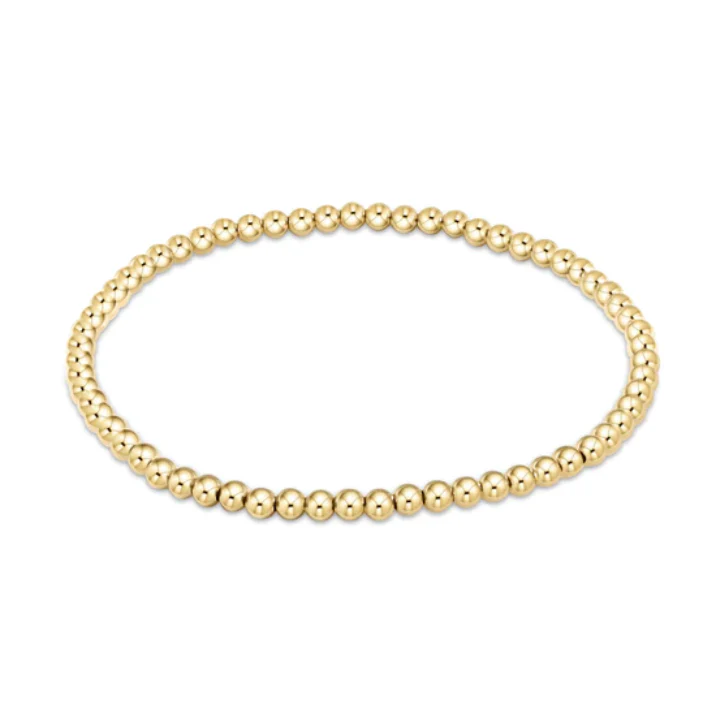 Classic Gold Bead Bracelet - Image 3