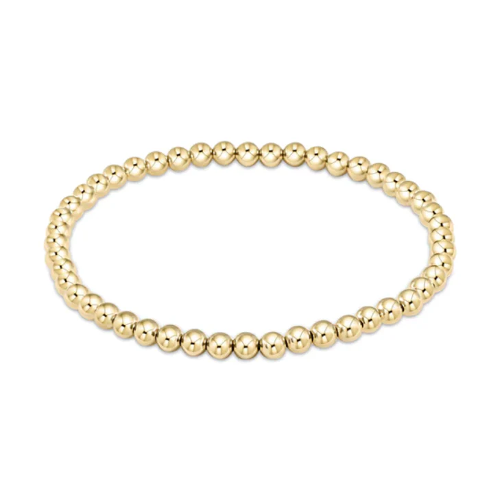 Classic Gold Bead Bracelet - Image 4