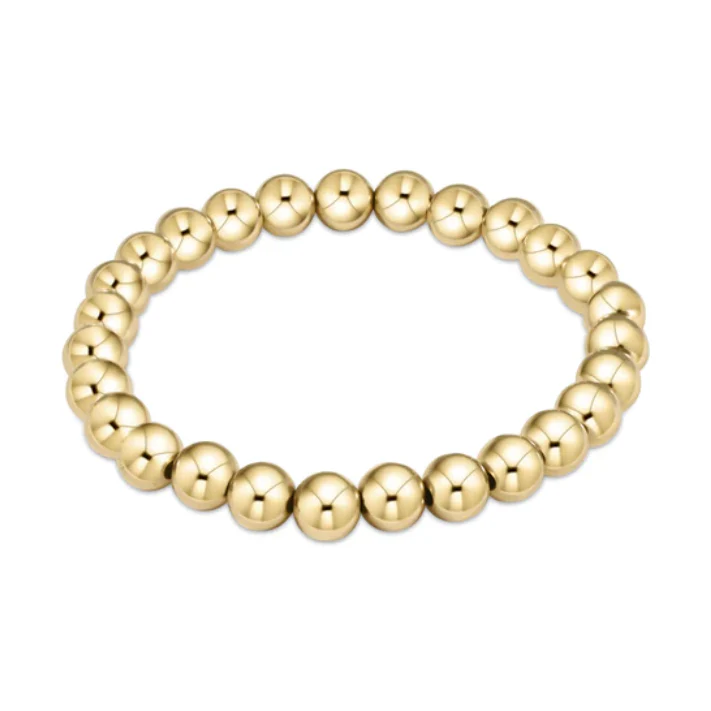Classic Gold Bead Bracelet - Image 7