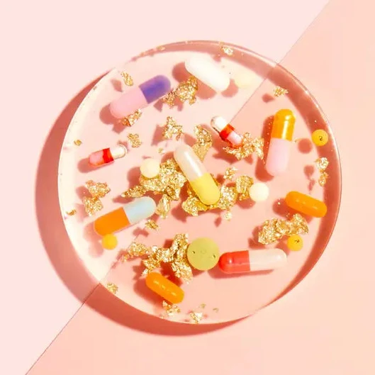 Coaster - Pills + Gold