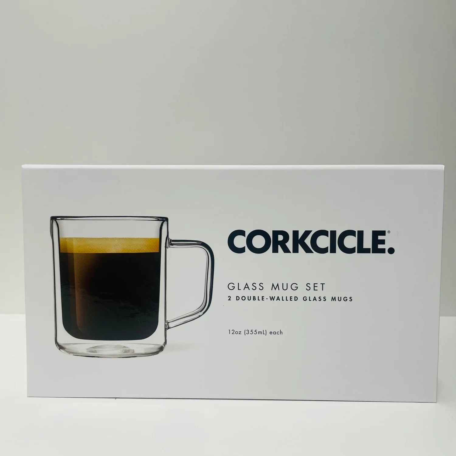 Glass Mugs 12oz