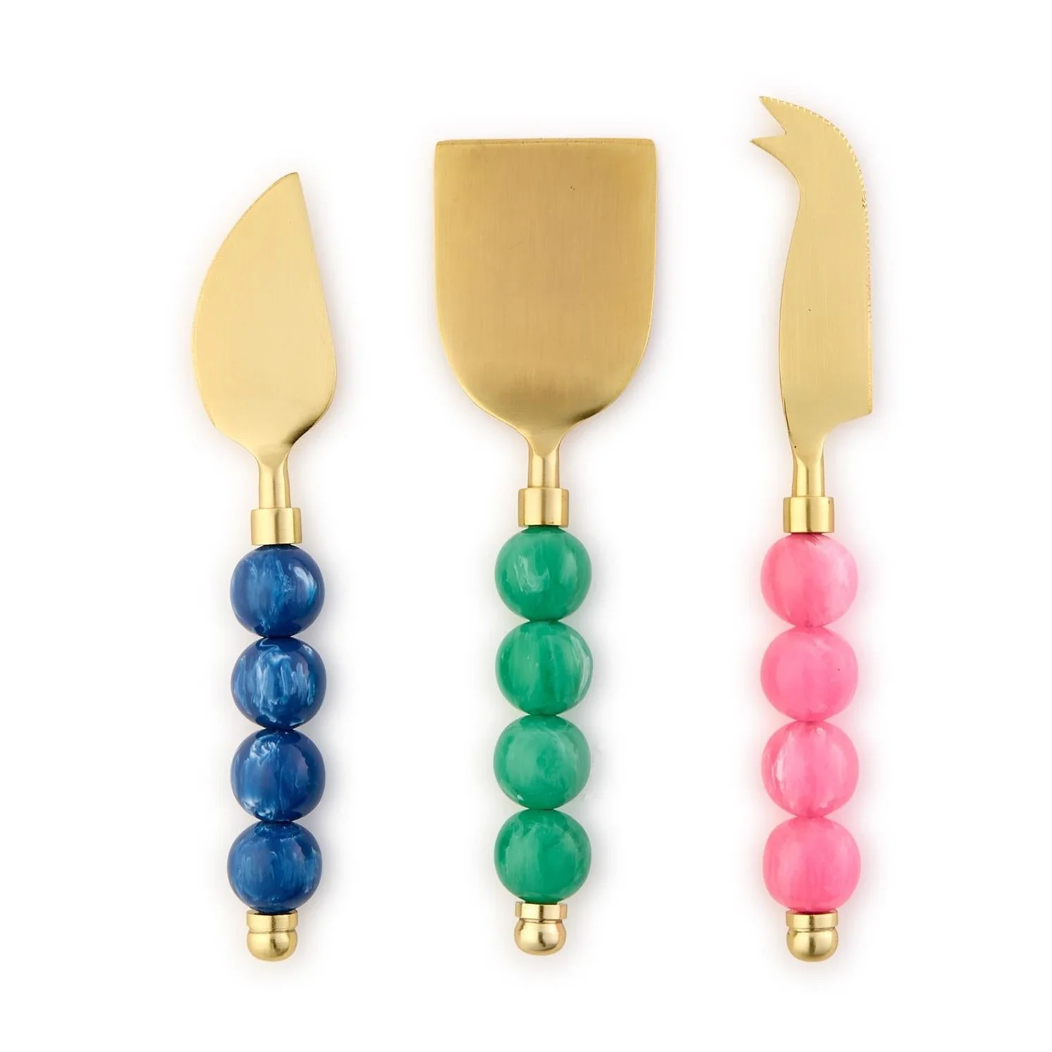 Color Pop Set of 3 Cheese Knives