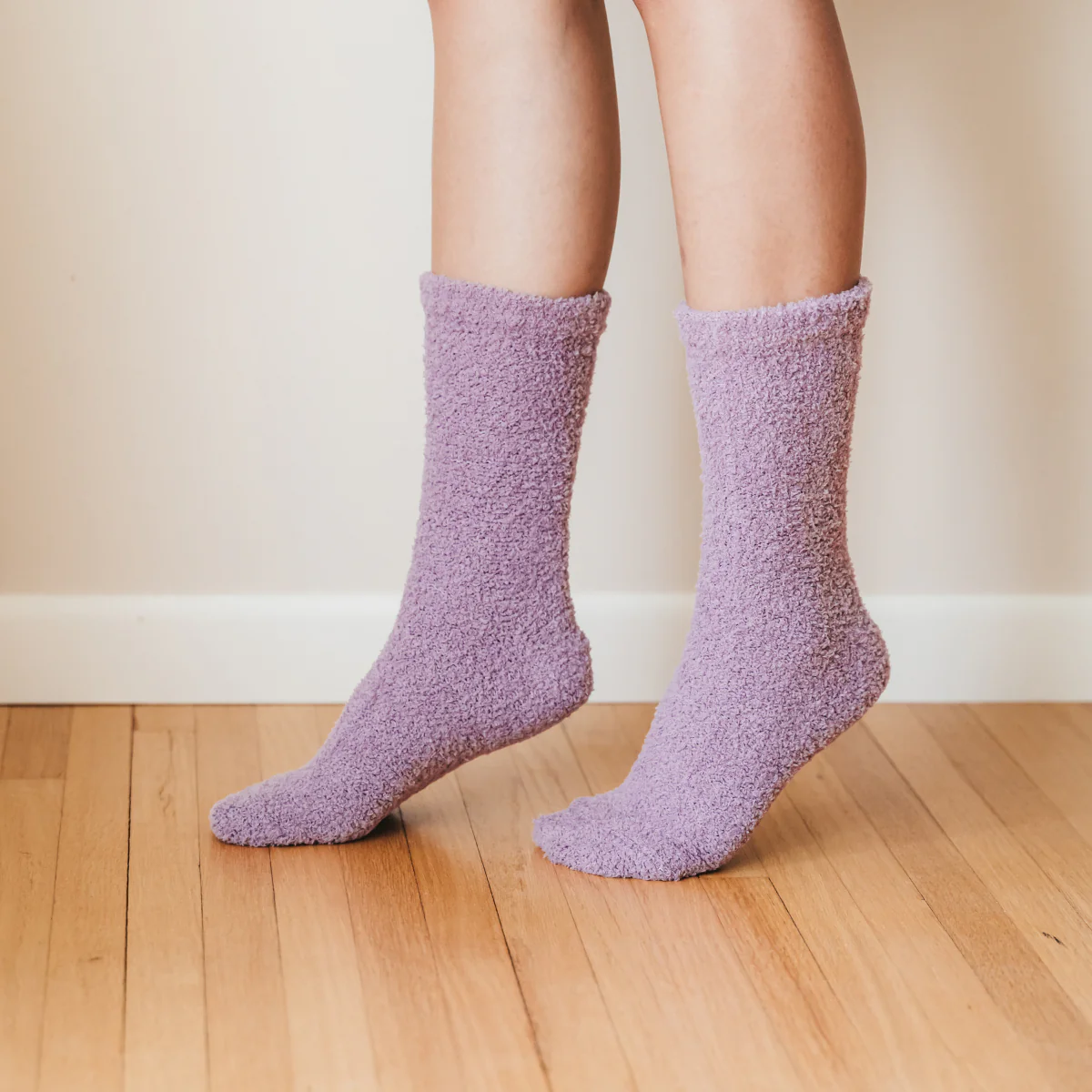 Cozy Cloud Socks - Orchid Purple - Image 2