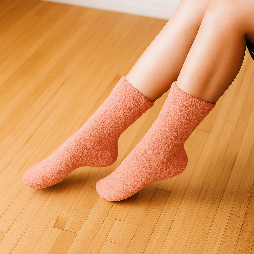 Cozy Cloud Socks - Rosette Pink - Image 2
