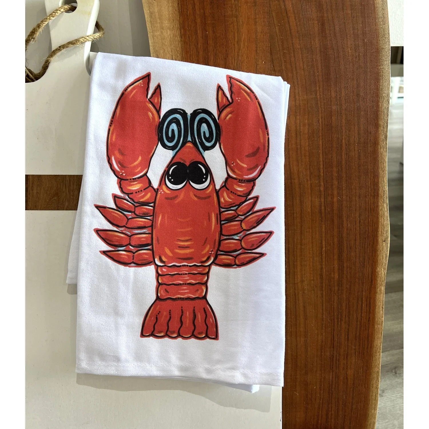 Crawfish Tea Towel