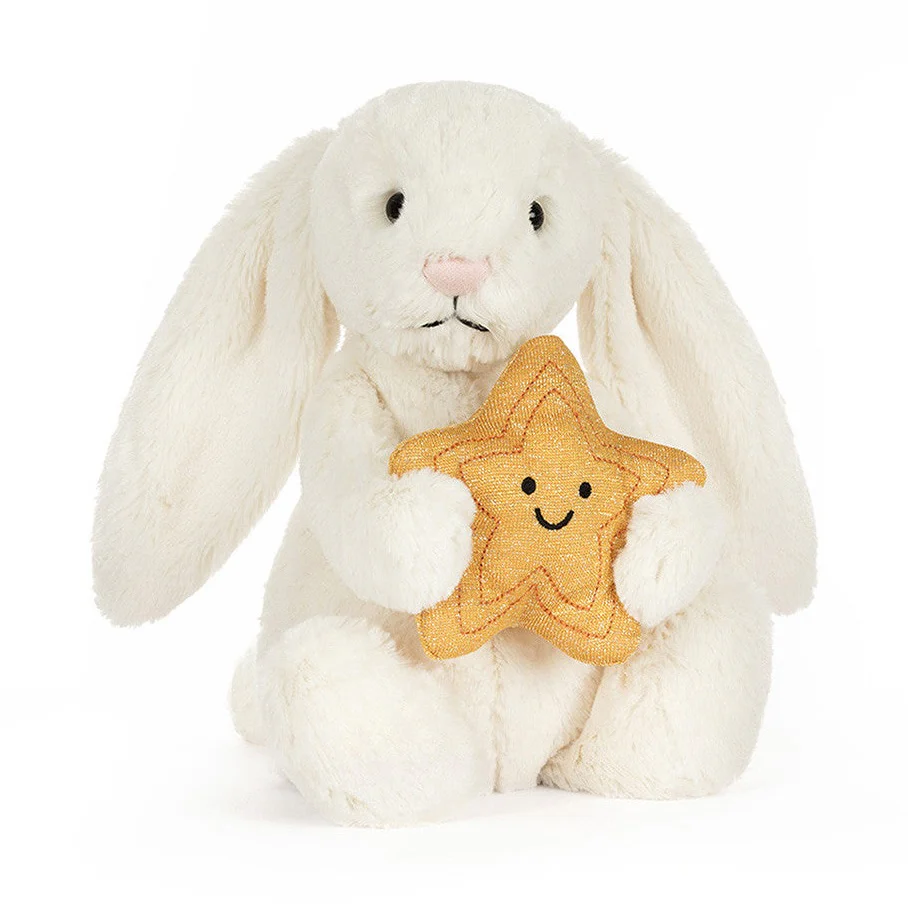 Cream Bunny with Star