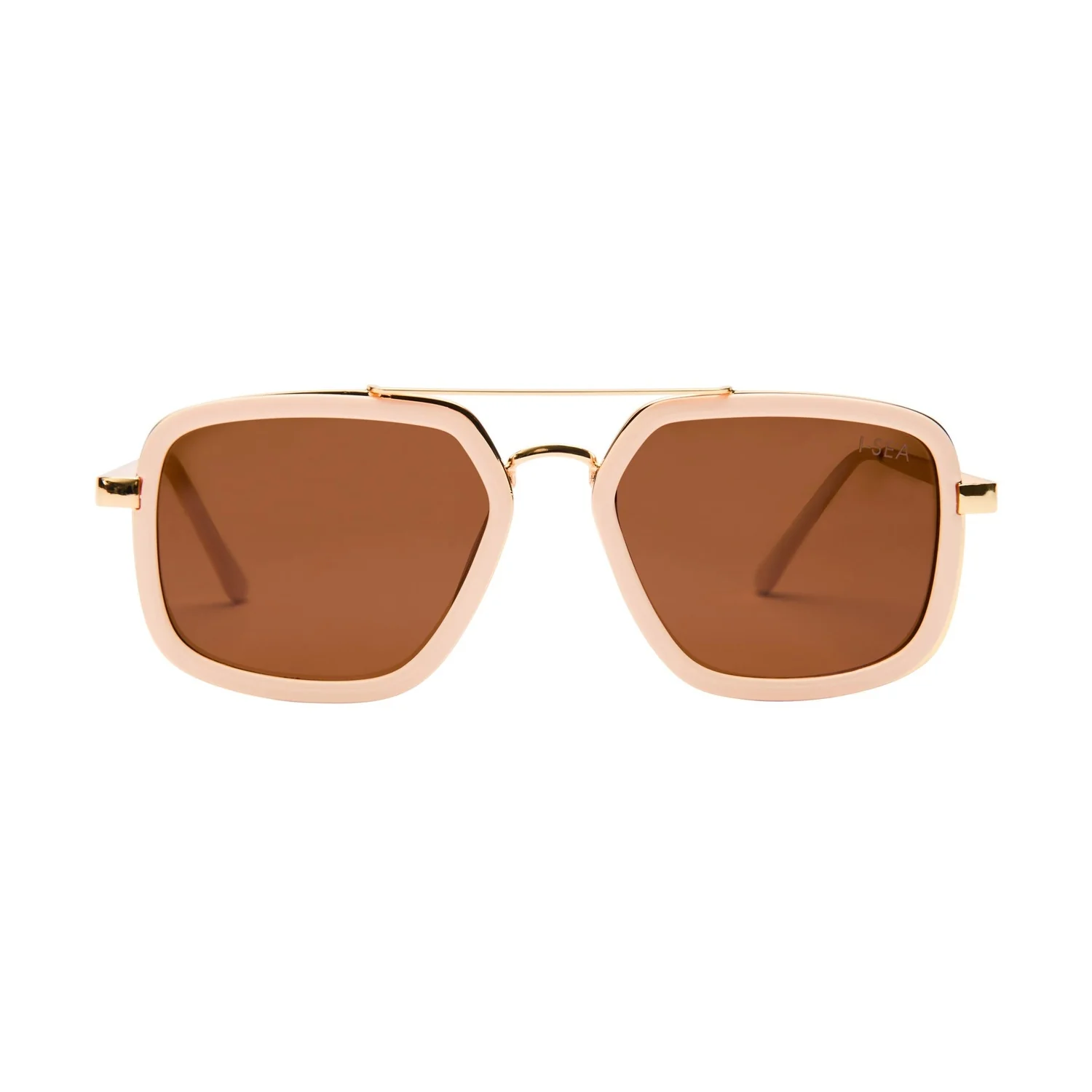 Cruz Sunglass - Cream/Brown