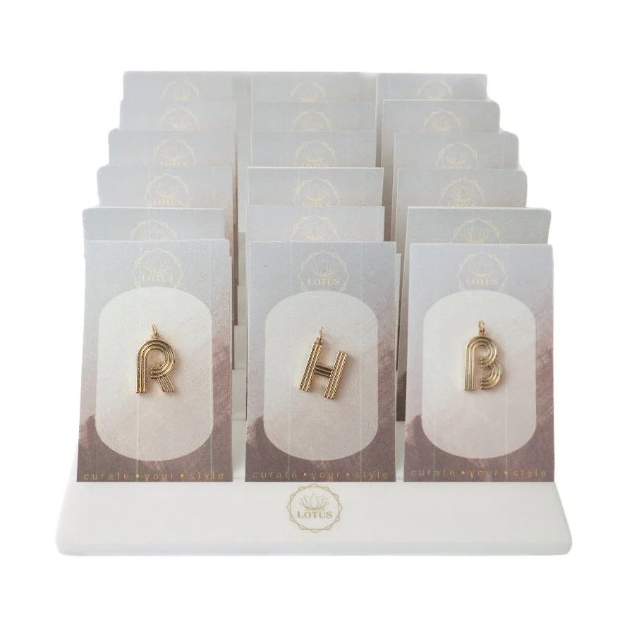 Deco Letter Pendant
