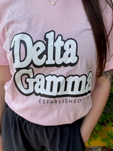 Delta Gamma Tee (FINAL SALE) - Image 2
