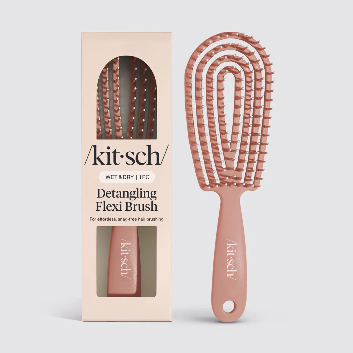 Detangling Flexi Brush - Terracotta