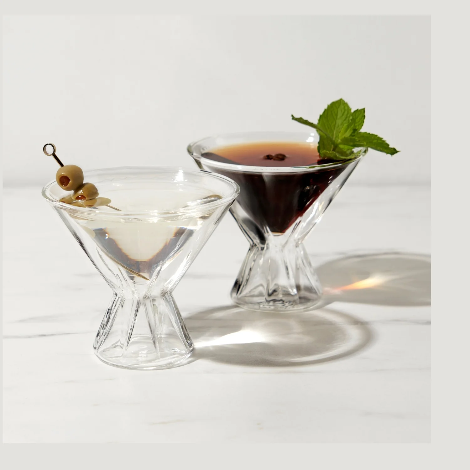 Double Walled Martini Set
