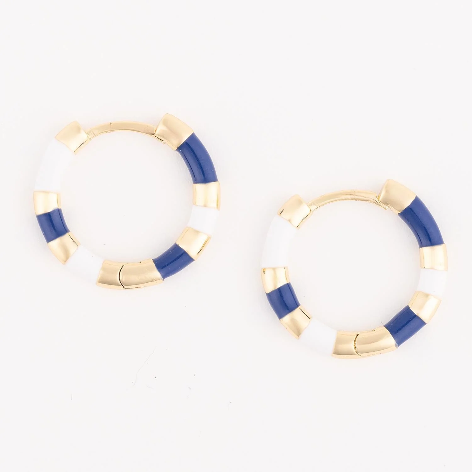 Earrings Reya Navy/White - Image 2
