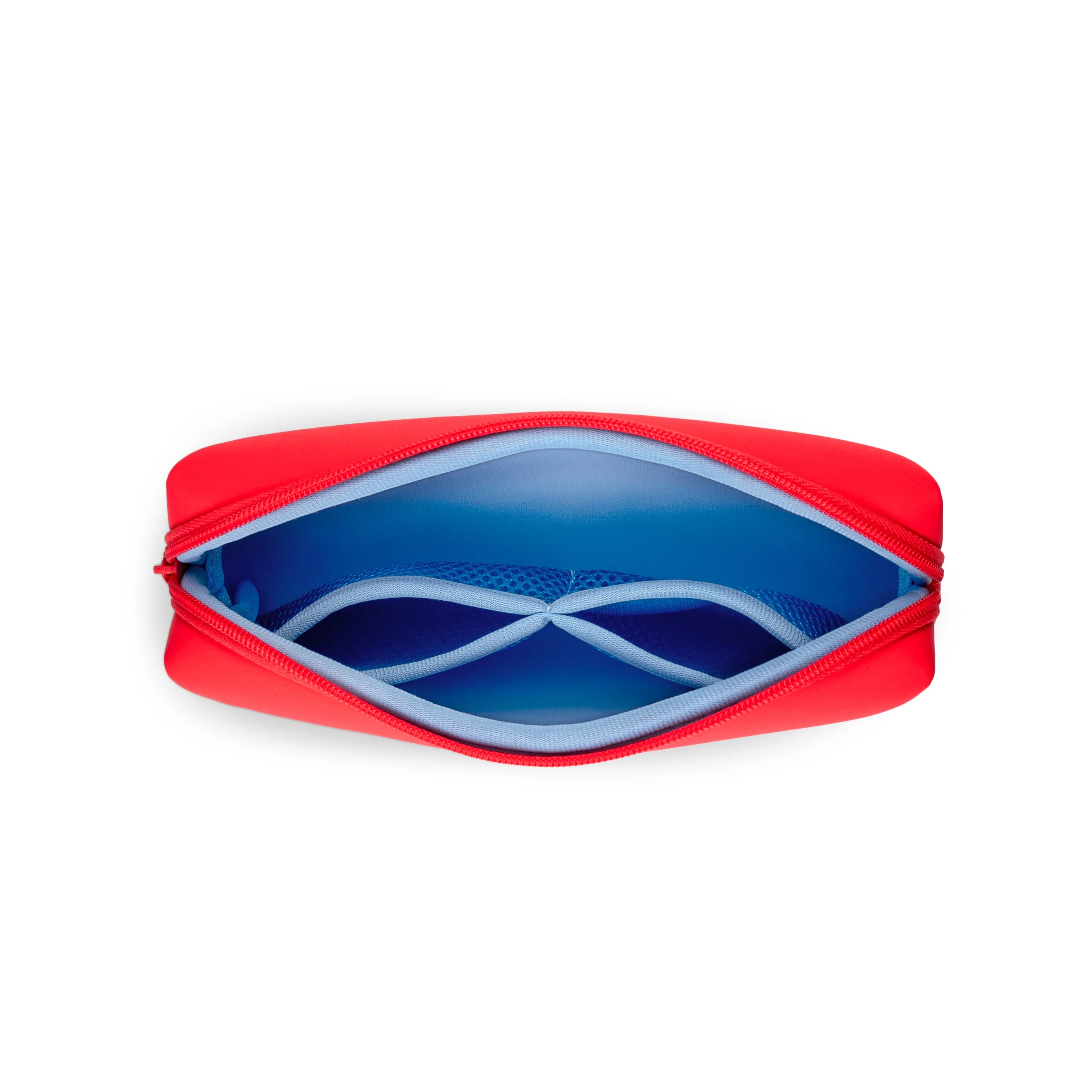 Essentials Pouch - Coral Red/ Periwinkle - Image 6