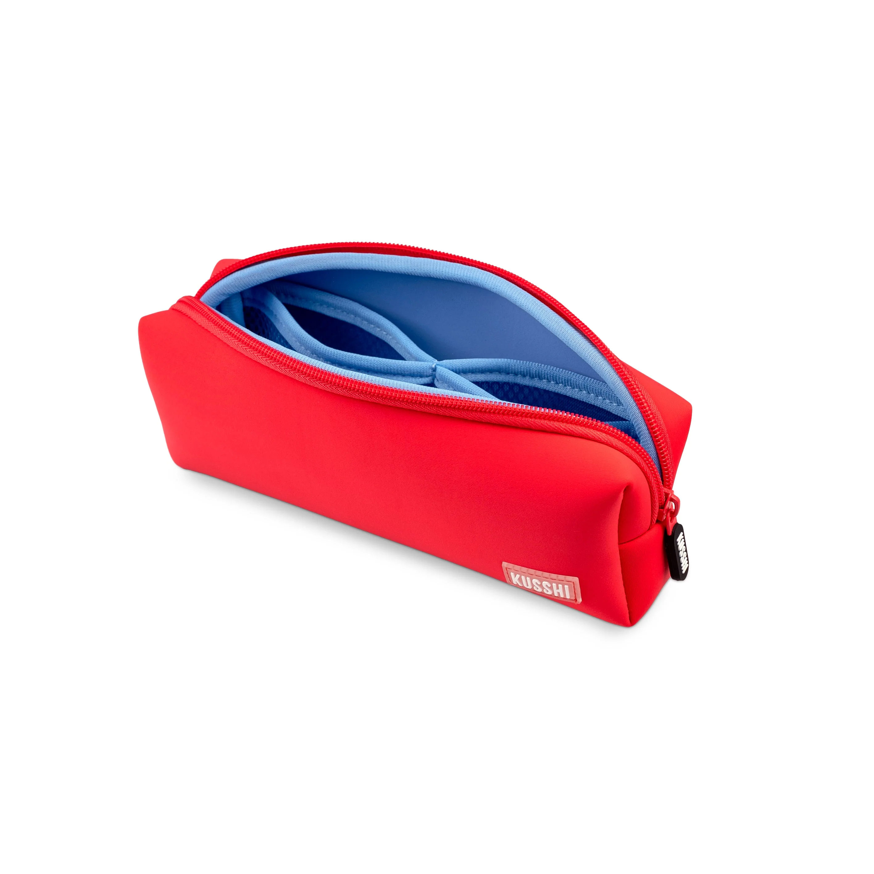 Essentials Pouch - Coral Red/ Periwinkle - Image 7