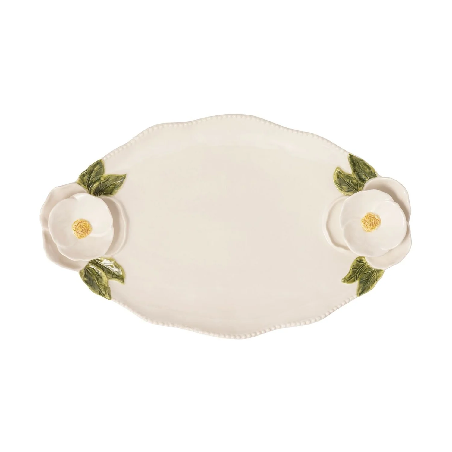 Flower Handle Platter