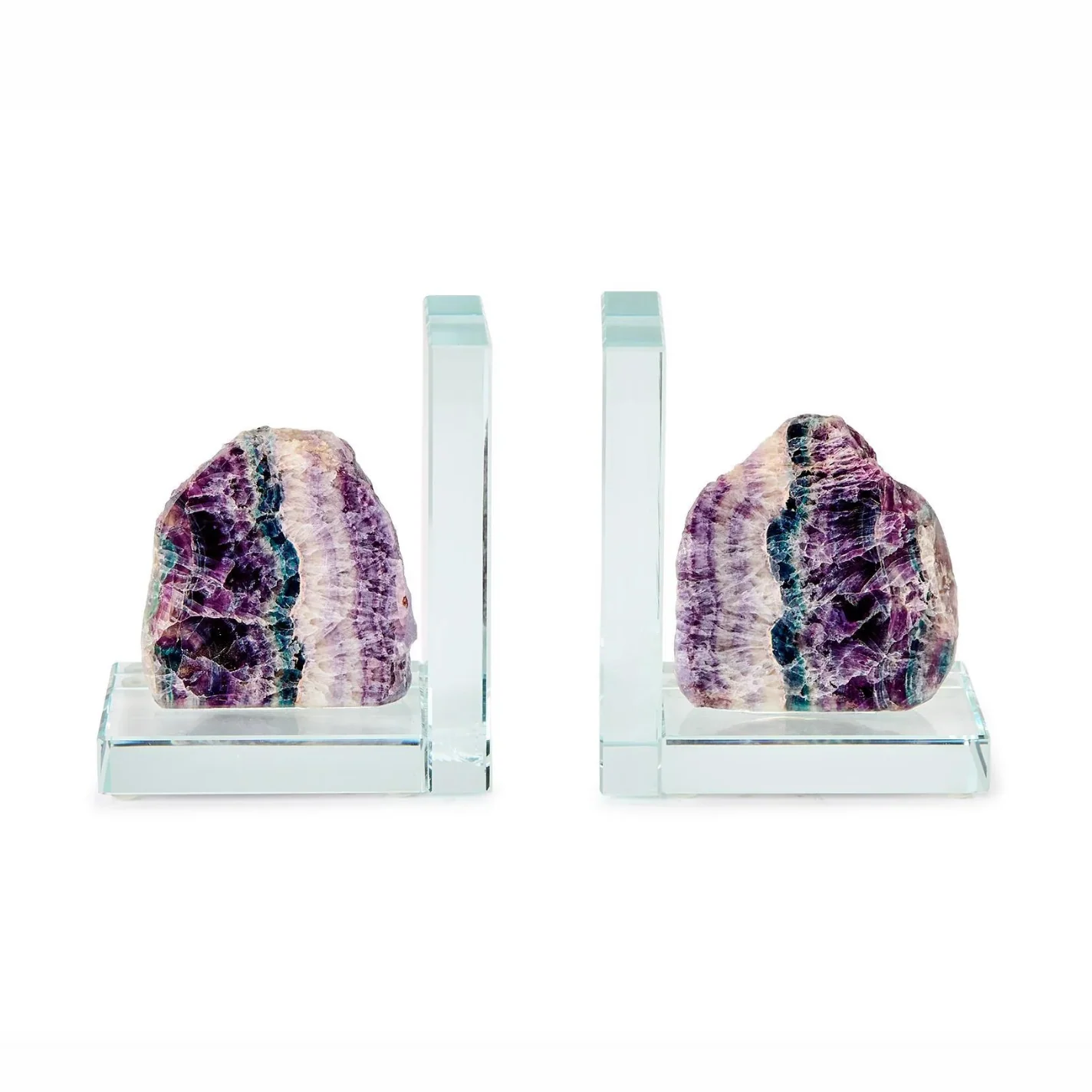 Fluorite Quartz Crystal Bookend - Sold Separately - Image 3