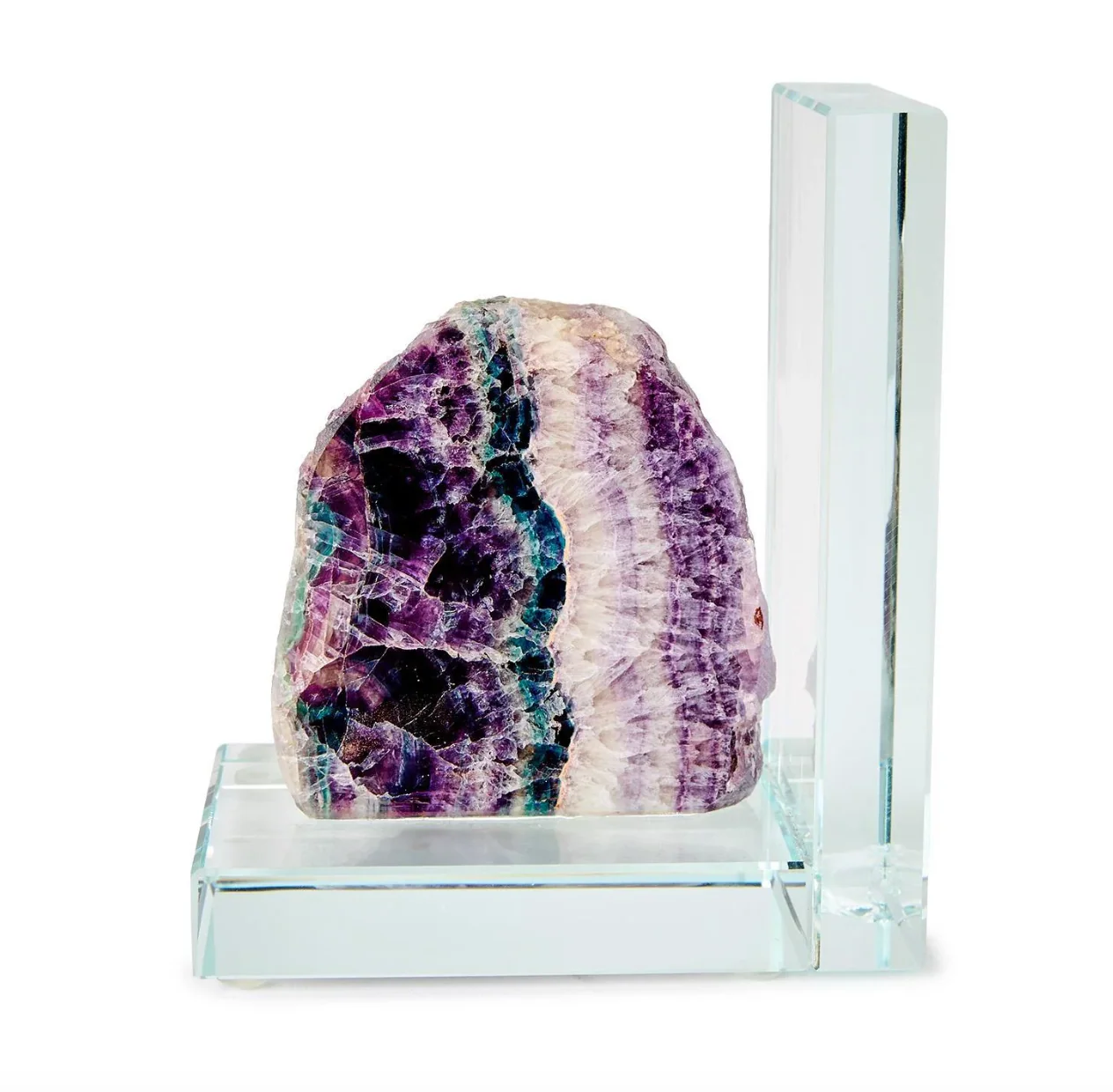 Fluorite Quartz Crystal Bookend - Sold Separately - Image 4