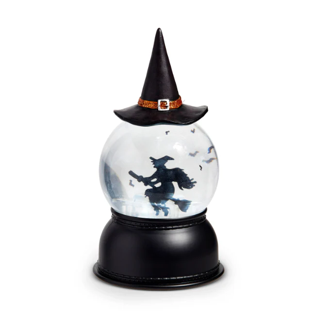 Flying Witch Water Globe