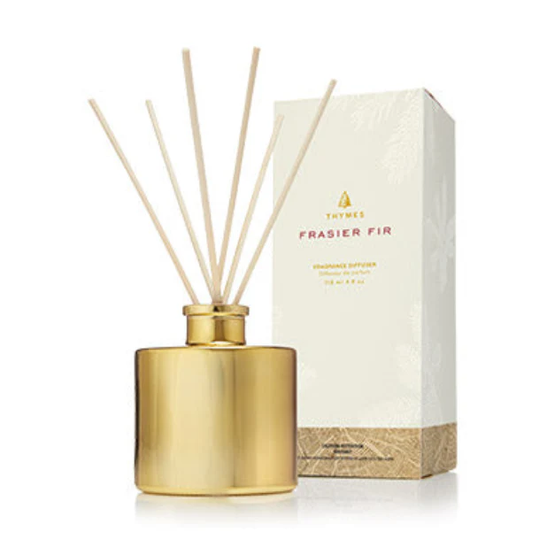 Frasier Fir Reed Diffuser, Petite Gold