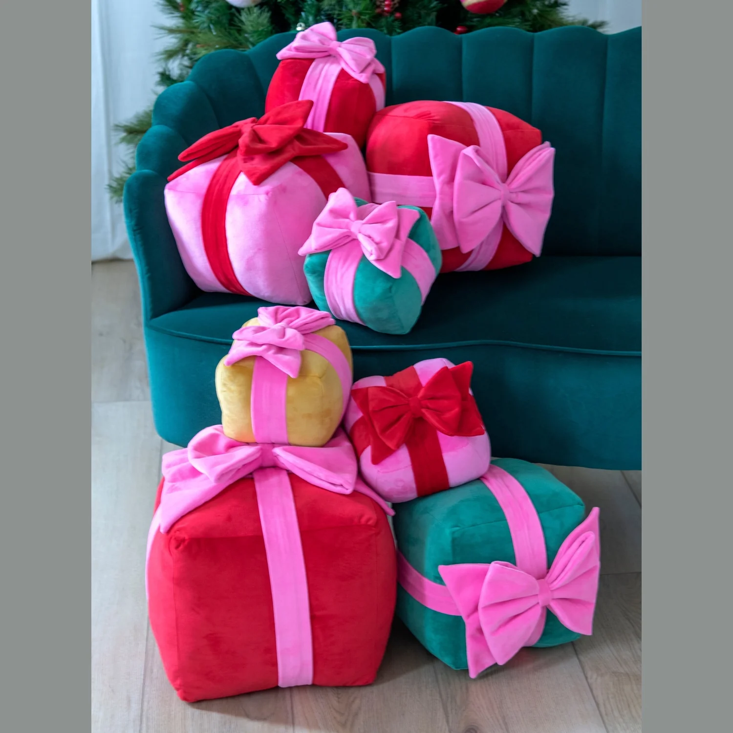 Gift Box Pillow