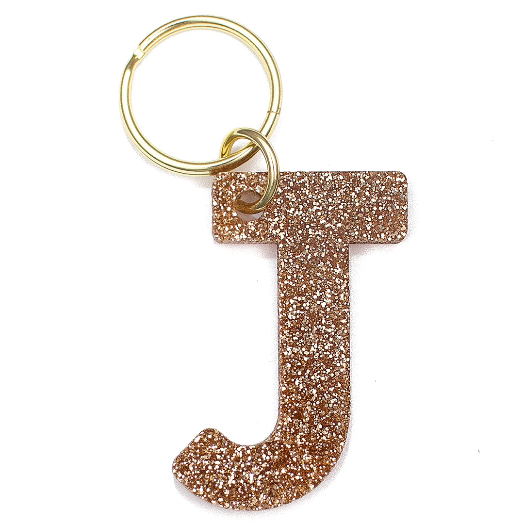 Glitter Initial Keychain (FINAL SALE) - Image 10