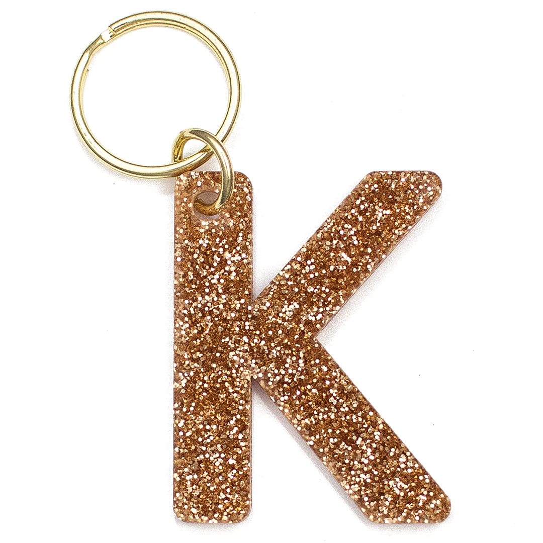 Glitter Initial Keychain (FINAL SALE) - Image 11