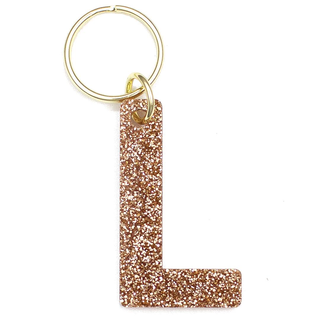 Glitter Initial Keychain (FINAL SALE) - Image 12