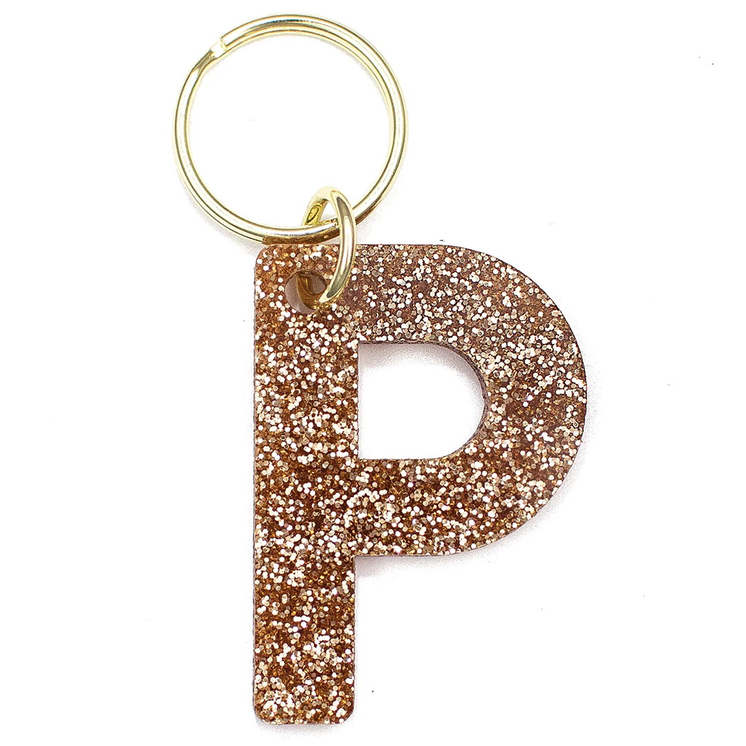 Glitter Initial Keychain (FINAL SALE) - Image 16