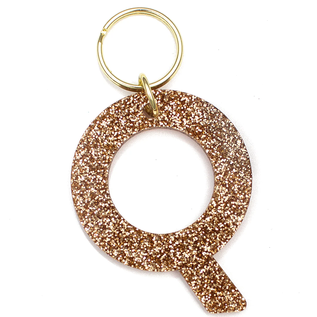 Glitter Initial Keychain (FINAL SALE) - Image 17
