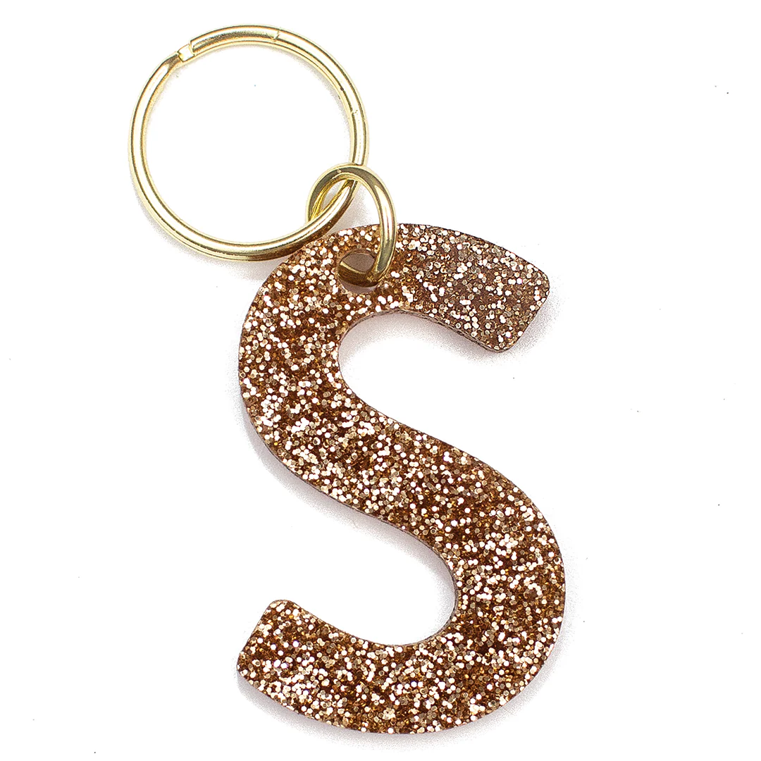 Glitter Initial Keychain (FINAL SALE) - Image 19