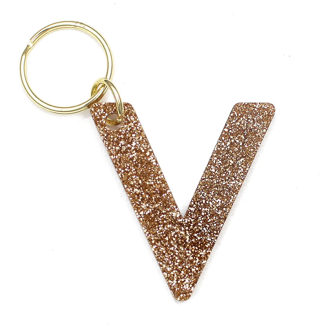 Glitter Initial Keychain (FINAL SALE) - Image 21